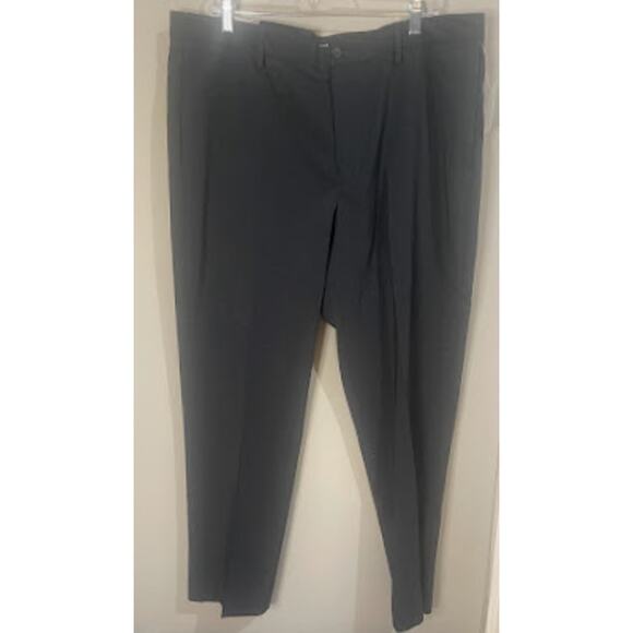 DKNY Men's Charcoal Slimfit, Flat Front, Stretch Dress Pants Size 38x32 NWT - Picture 1 of 5